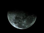 LUA Minguante, 66% iluminada - 23/05/2011, 01h26m.