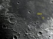 APOLLO 11 Landing Site em 04/09/2011, às 19h42m.