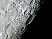 A Estranha Cratera "RHEITA E" em 10/03/2012, 00h59m.