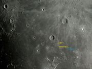 Região visitada pelas Sondas LUNA 5, SURVEYOR 3 e pela Missão Tripulada APOLLO 12.