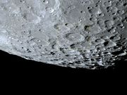 A cratera MORETUS e o Polo Sul Lunar.