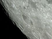 A enorme cratera SCHICKARD.