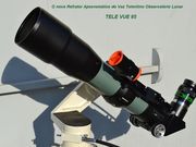 O novo Refrator APO do Vaz Tolentino Observatório Lunar.