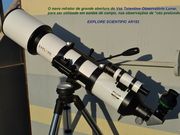 Novo refrator de grande abertura do Vaz Tolentino Observatório Lunar.