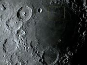 A cratera fantasma DAGUERRE.