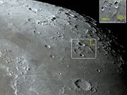 Cratera C. Mayer D - uma notável semelhança com o mapa do Brasil.