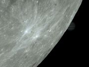 A ocultação de Júpiter pela Lua em 25/12/2012.