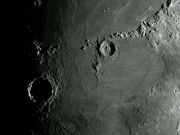 Cratera ERATOSTHENES e o terninadouro. 