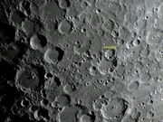 Cratera que homenageia o Selenógrafo GOODACRE.