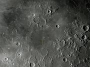 Sinus Medii - o centro do disco da face visível da Lua.