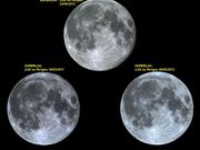 Um trio de SuperLuas !!!