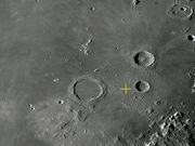 O primeiro objeto da Terra que alcançou a superfície da Lua.