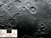 A cratera fantasma DAGUERRE.