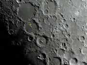 A cratera ALPHONSUS e a sonda lunar RANGER 9.