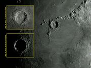 Cratera COPERNICUS com 25 horas de diferença.
