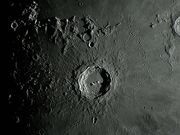 A magnífica cratera COPERNICUS.