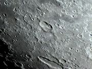 A família de crateras HAINZEL e o LACUS TIMORIS.