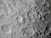 A destacada cratera TYCHO.