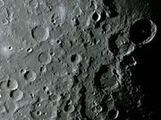 As crateras THEOPHILUS, CYRILLUS e CATHARINA em 14/09/2014.