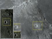 Provável Cratera Fantasma (sem catalogação) junto de MANILIUS.