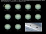Início do trânsito do satélite natural IO de JÚPITER em 30/04/2018.