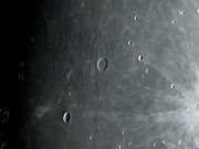 Domos vulcânicos na região da cratera MARIUS, em 18/01/2019