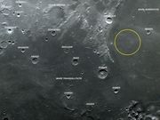 Provável Cratera Fantasma (No. 2) ao sul do Mare SERENITATIS