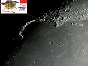 A sonda lunar Chang'e 3 e o veículo explorador (rover) Yutu.