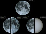 APOGEU e PERIGEU - Lua Cheia no Apogeu - 12/04/2025.