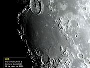 A grande cratera de piso fraturado GASSENDI - 08/05/2025.